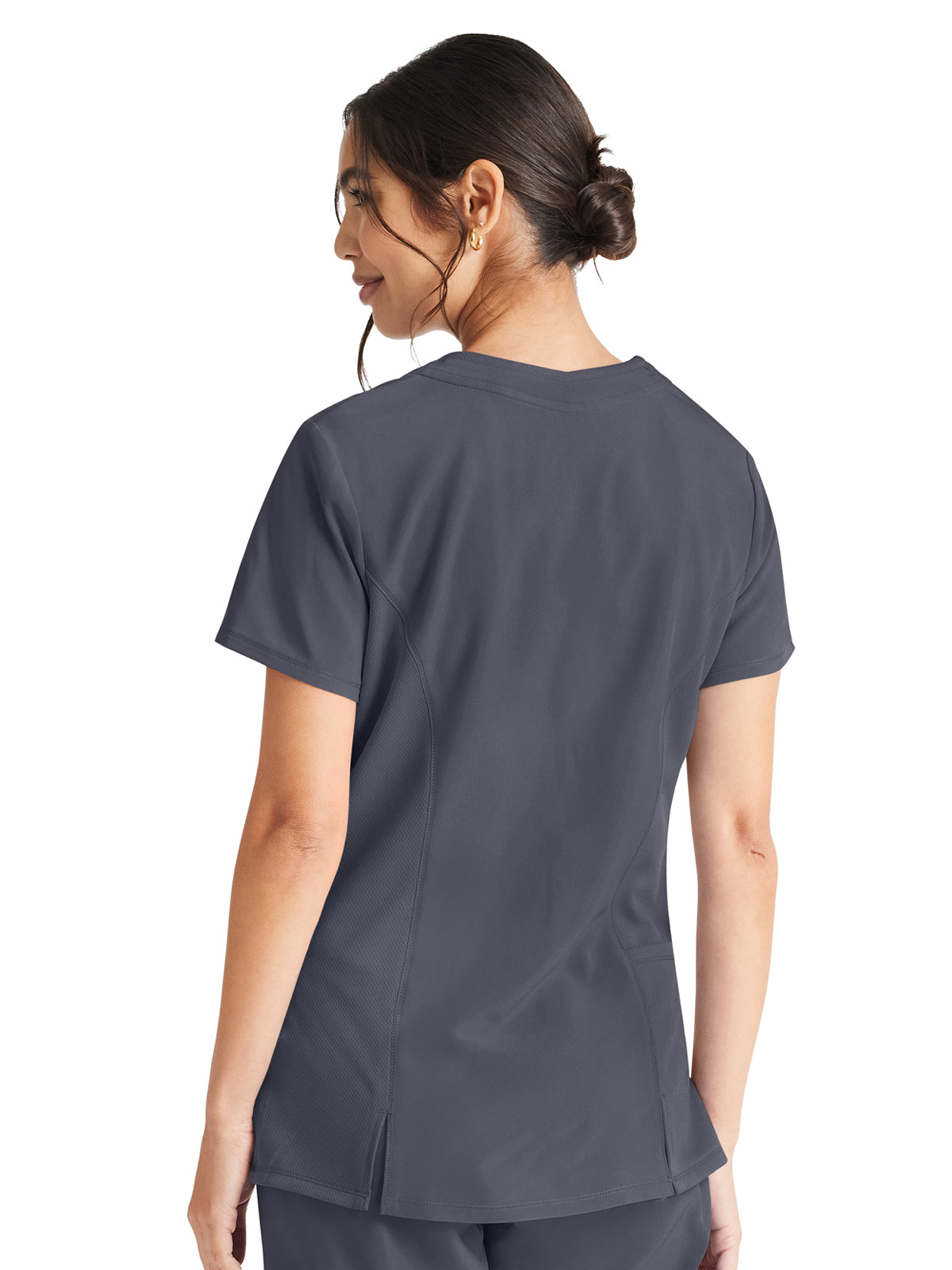 Women's 4-Pocket V-Neck Scrub Top