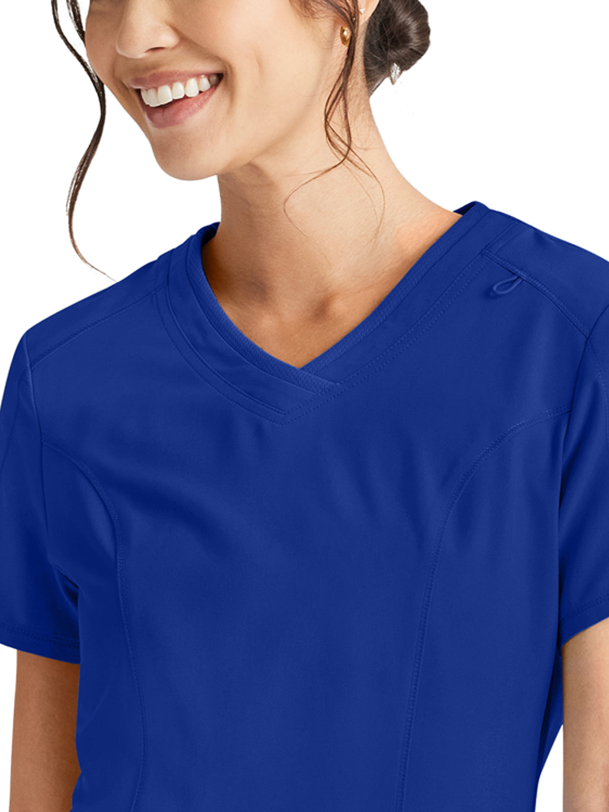 Women's 4-Pocket V-Neck Scrub Top