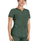 Women's 3-Pocket Henley Scrub Top