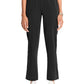 Women's 6-Pocket Straight Leg Ankle Scrub Pant - ML010 - Black