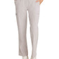 Women's 6-Pocket Straight Leg Ankle Scrub Pant - ML010 - Warm Stone
