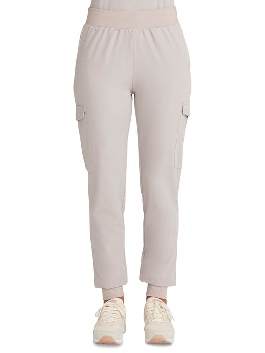 Women's 5-Pocket Bosque Jogger Scrub Pant - ML011 - Warm Stone