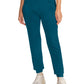 Women's 4-Pocket Ponte Jogger Scrub Pant - ML013 - Caribbean Blue