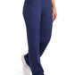 Women's 4-Pocket Ponte Wide Leg Scrub Pant - ML014 - Navy