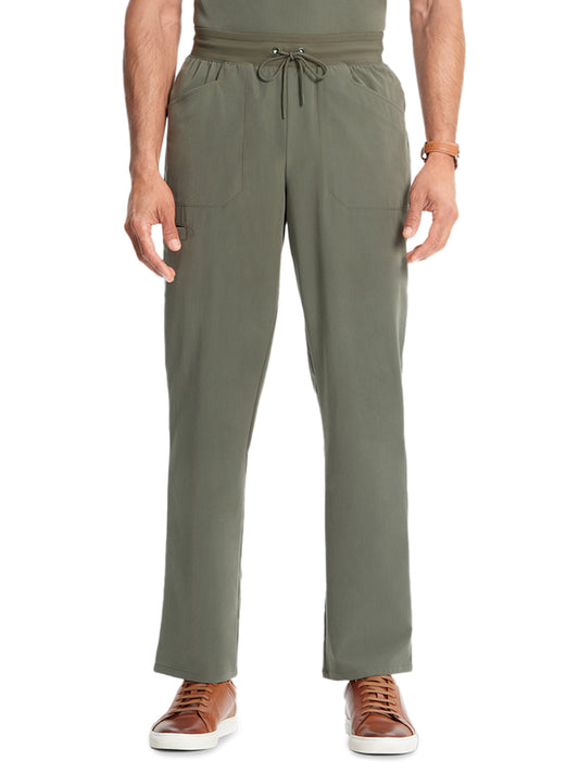 Men's 5-Pocket Zephyr Straight Leg Scrub Pant - ML016 - Olive