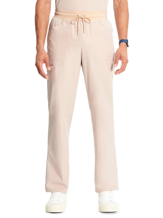 Men's 5-Pocket Zephyr Straight Leg Scrub Pant - ML016 - Toasted Tan