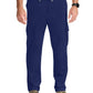 Men's 7-Pocket Ponte Cargo Scrub Pant - ML018 - Navy