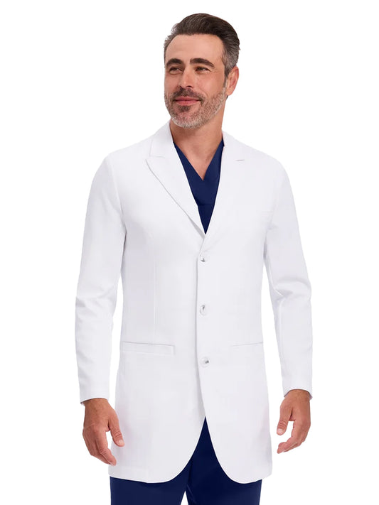 Men's 5-Pocket 34.75" Bennet Lab Coat - ML21932 - White