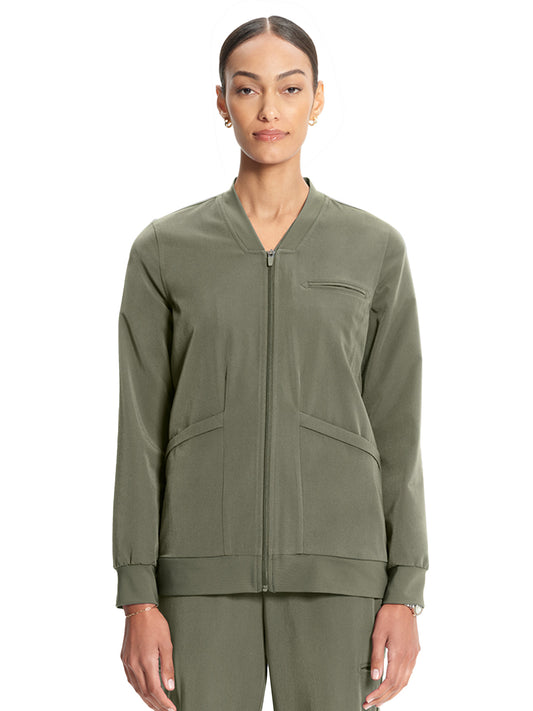 Women's 5-Pocket Savannah Scrub Jacket - ML308 - Olive