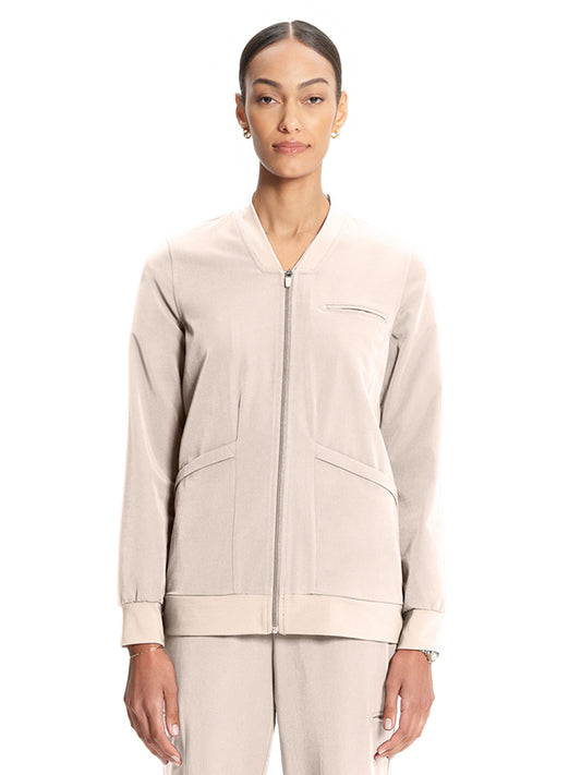Women's 5-Pocket Savannah Scrub Jacket - ML308 - Toasted Tan