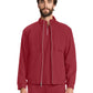 Men's 6-Pocket Ponte Track Jacket - ML311 - Cherry Wood