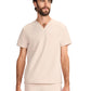 Men's 3-Pocket Vapor V-Neck Seamed Scrub Top - ML618 - Toasted Tan