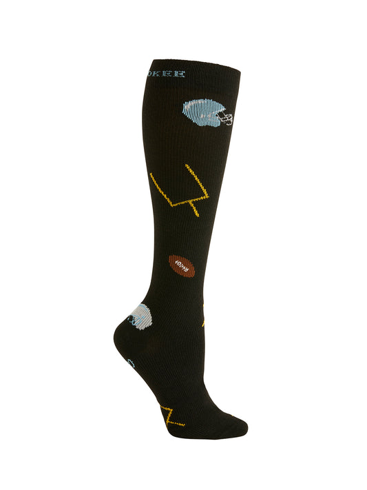 Men's 12 mmHg Support Socks - MPRINTSUPPORT - Football Fun