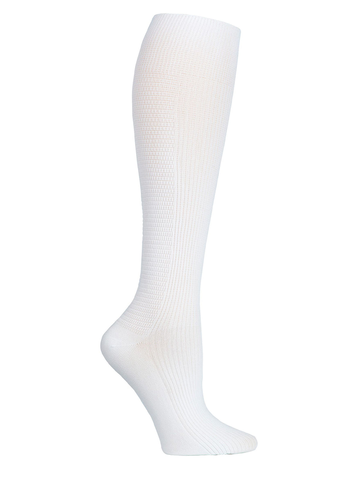 4 Single Pairs of Men's Support Socks - MYTSSOCK1 - White