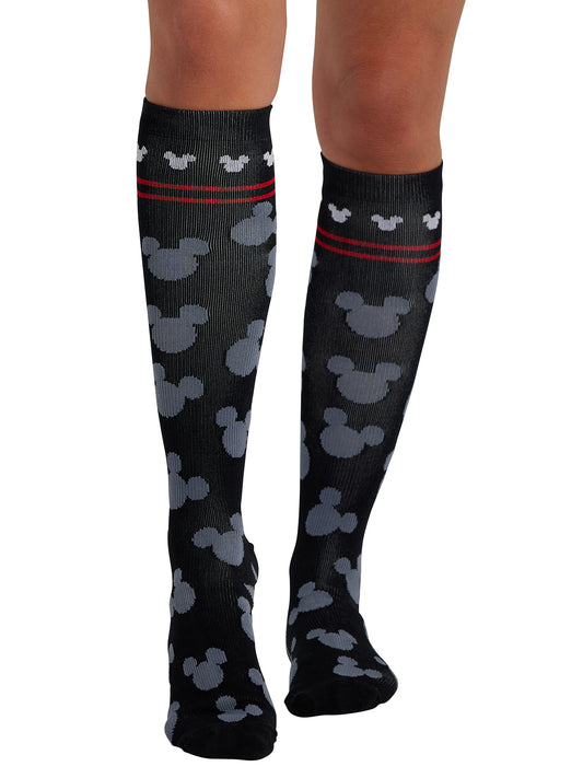 Women's 8-12 mmHg Support Socks - PRINTSUPPORT - All Ears