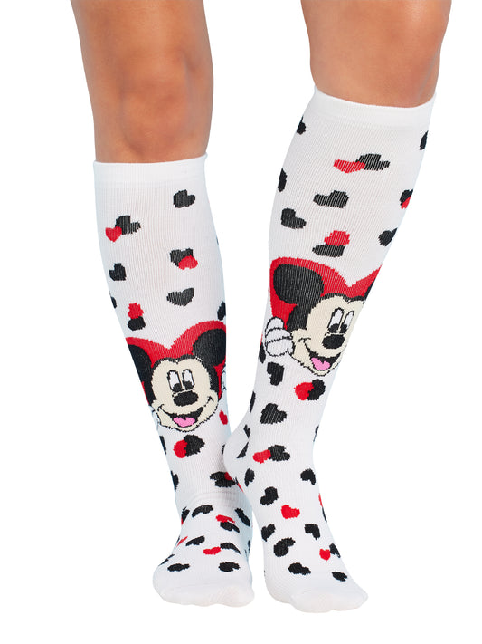 Women's 8-12 mmHg Support Socks - PRINTSUPPORT - All My Heart
