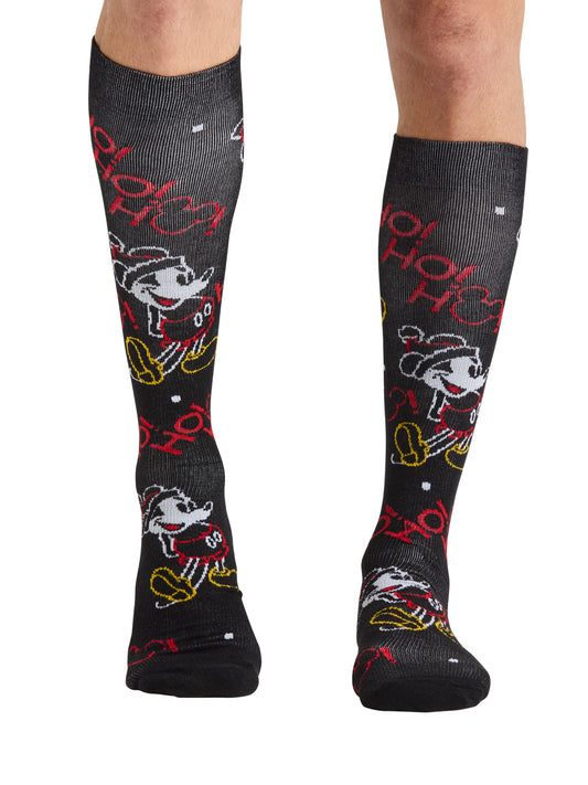 Men's 10-15mmHg Support Socks - TMPRINTSUPPORT - Neon Feet