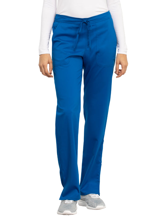 Women's 3-Pocket Mid Rise Scrub Pant