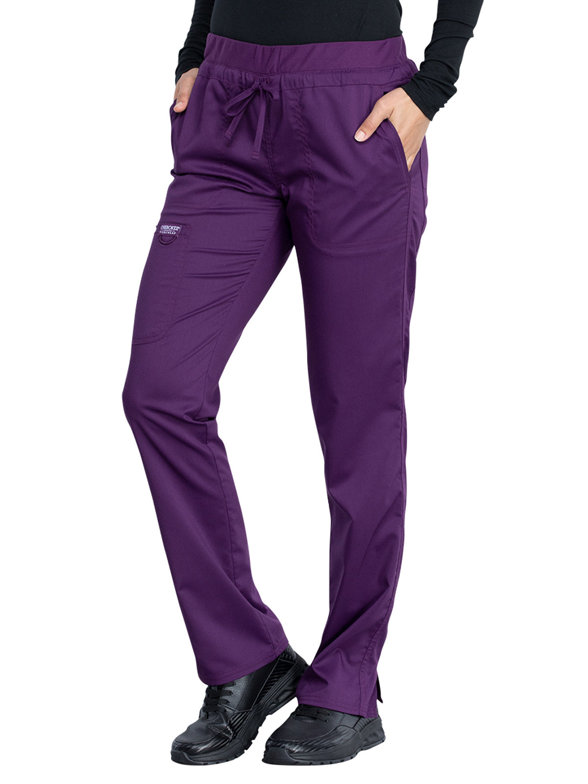 Women's 5-Pocket Tapered Leg Scrub Pant