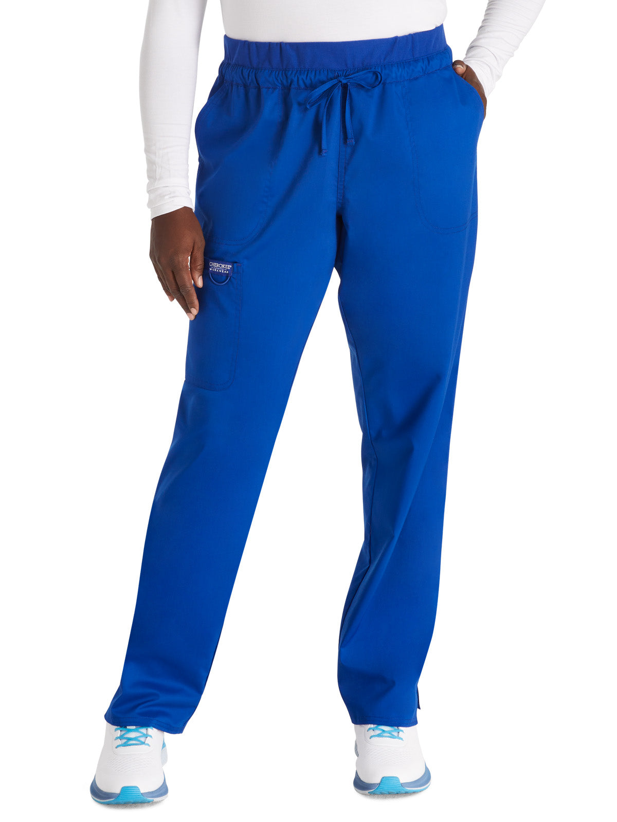 Women's 5-Pocket Tapered Leg Pant - WW105 - Galaxy Blue