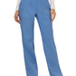 Women's 4-Pocket Mid Rise Straight Leg Pull-on Scrub Pant