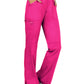 Women's 4-Pocket Mid Rise Straight Leg Pull-on Scrub Pant