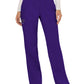 Women's 4-Pocket Mid Rise Straight Leg Pull-on Pant - WW110 - Grape