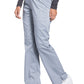 Women's 4-Pocket Mid Rise Straight Leg Pull-on Scrub Pant