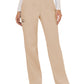 Women's 4-Pocket Mid Rise Straight Leg Pull-on Scrub Pant