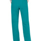 Women's 4-Pocket Mid Rise Straight Leg Pull-on Scrub Pant