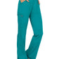 Women's 4-Pocket Mid Rise Straight Leg Pull-on Scrub Pant