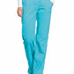 Women's 4-Pocket Mid Rise Straight Leg Pull-on Scrub Pant