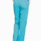 Women's 4-Pocket Mid Rise Straight Leg Pull-on Scrub Pant