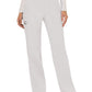 Women's 4-Pocket Mid Rise Straight Leg Pull-on Scrub Pant