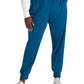 Women's 5-Pocket Mid Rise Jogger Pant - WW115 - Caribbean Blue