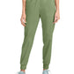 Women's 5-Pocket Mid Rise Jogger Pant - WW115 - Celery Green