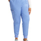 Women's 5-Pocket Mid Rise Jogger Pant - WW115 - Ciel Blue