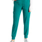 Women's 5-Pocket Mid Rise Jogger Pant - WW115 - Hunter Green