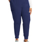 Women's 5-Pocket Mid Rise Jogger Pant - WW115 - Navy