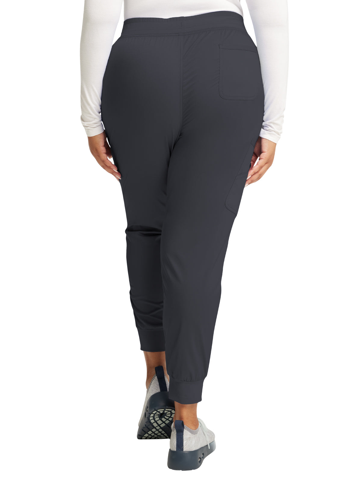 Women's 5-Pocket Mid Rise Jogger Scrub Pant