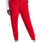 Women's 5-Pocket Mid Rise Jogger Pant - WW115 - Red