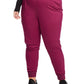 Women's 5-Pocket Mid Rise Jogger Pant - WW115 - Wine