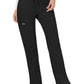 Women's 5-Pocket Mid Rise Drawstring Pant - WW120 - Black