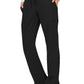 Women's 5-Pocket Mid Rise Drawstring Pant