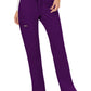 Women's 5-Pocket Mid Rise Drawstring Pant - WW120 - Eggplant