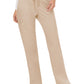 Women's 5-Pocket Mid Rise Drawstring Pant - WW120 - Khaki