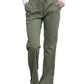 Women's 5-Pocket Mid Rise Drawstring Pant - WW120 - Olive