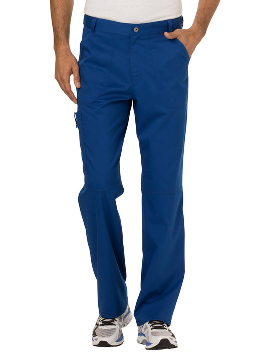 Men's 7-Pocket Fly Drawstring Front Pant - WW140 - Galaxy Blue