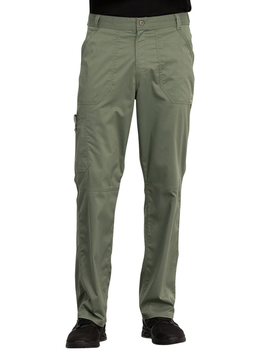 Men's Drawstring Fly Front Scrub Pant