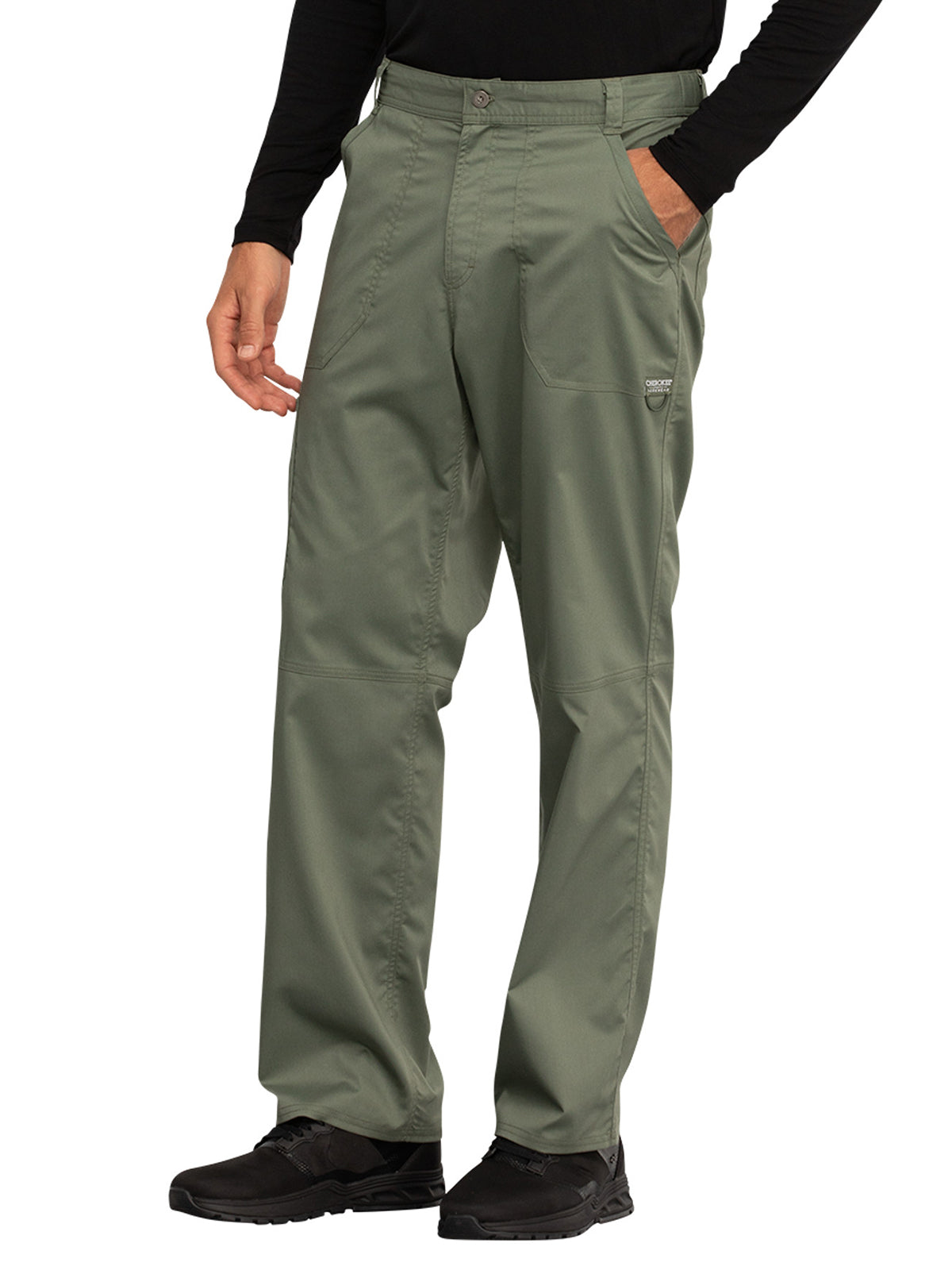 Men's Drawstring Fly Front Scrub Pant